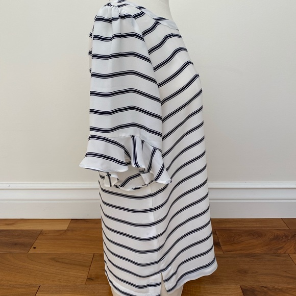 LOFT Ruffle Sleeve Blouse - Picture 3 of 6